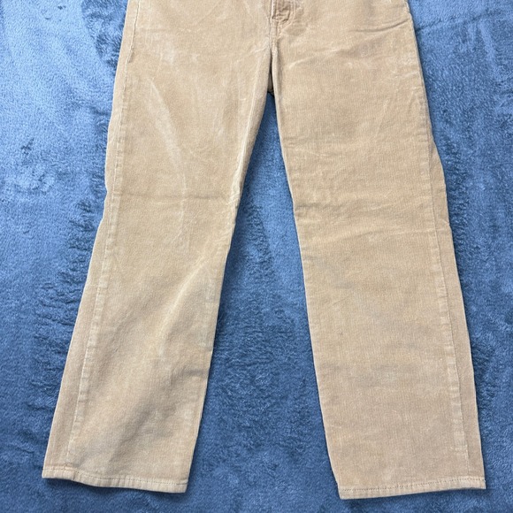 J.Crew Womens Corduroy Vintage Pants Size 30P Tan Casual Comfort Career - Picture 16 of 16